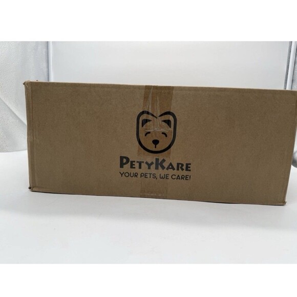 Dog Car Seat Waterproof Booster w Storage Pockets Groom Glove Small Black Gray - Picture 10 of 16